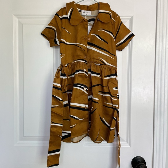 Wolf & Rita Kids Brown Elisabete Dress - Picture 4 of 6